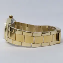 Rolex Oyster Perpetual 34MM Gold Cap Silver Dial Automatic 1024