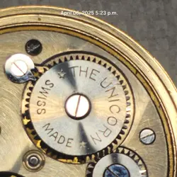 UNICORN ROLEX GOLD
