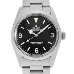 ROLEX EXPLORER CAL.1570 HACKED 1016 BLACK 71 NUMBER ANTIQUE MENS