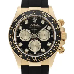 ROLEX COSMOGRAPH DAYTONA 126518LNG BLACK X GOLD RANDOM NUMBER SECOND HAND MENS