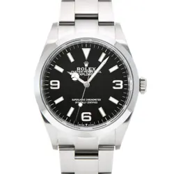 ROLEX EXPLORER 36 124270 BLACK 663678