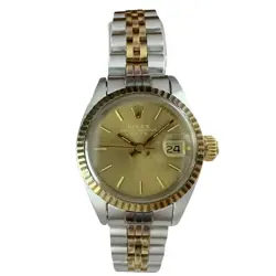 ROLEX 6917 OYSTER PERPETUAL DATE GHOST DIAL ANTIQUE