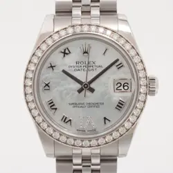 ROLEX DATEJUST 178384 SS×WG AT SHELL-FACE 5 EXTRA LINKS