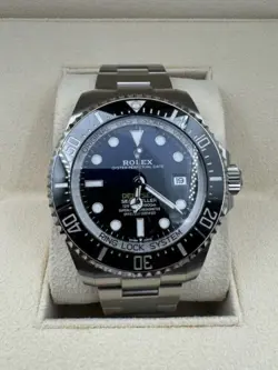 2023 ROLEX DEEPSEA “JAMES CAMERON” 44M 136660 BLUE DIAL BOX & PAPERS