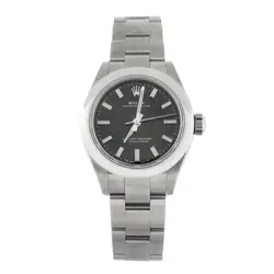 ROLEX OYSTER PERPETUAL AUTOMATIC WATCH STAINLESS STEEL 28