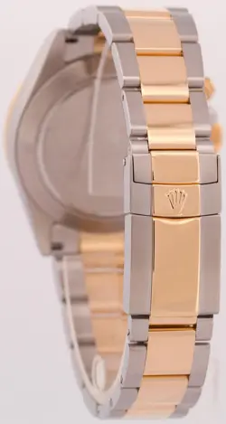 Rolex Daytona Cosmograph 40mm BLACK Two-Tone Steel 18K Yellow Gold Watch 116523