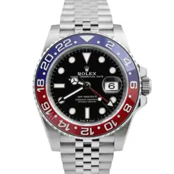 NOS NOV 2023 PAPERS ROLEX GMT-MASTER II PEPSI JUBILEE 40MM 126710 BLRO BOX