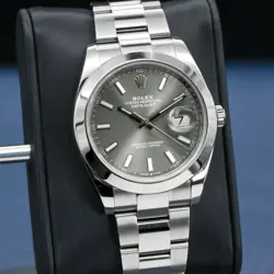 ROLEX DATEJUST 126300 41MM SILVER DIAL OYSTER 2020 BOX & PAPERS