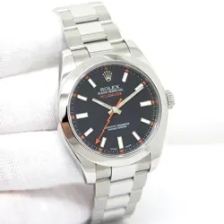 ROLEX 116400 MILGAUSS WITH BLACK DIAL