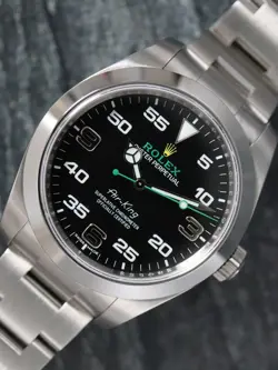 ROLEX 40609: AIR-KING, WATCH REF. 116900, 2017 FULL SET