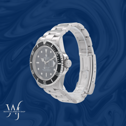 Rolex Men's Submariner Steel 40mm Black Dial & Insert Oyster Bracelet 16610T