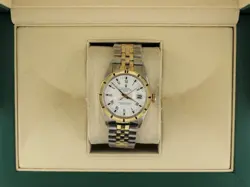 1973 ROLEX DATE 1501 WHITE ROMAN TT 14KT  FOLDED JUBILEE NO PAPERS 34MM
