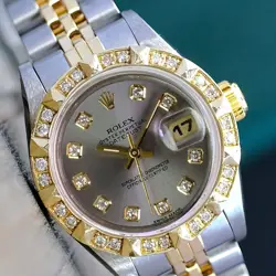 TWO-TONE GRAY DIAMOND
