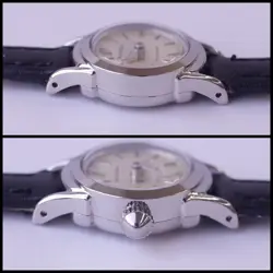 ROLEX 9738 1959 PRECISION CAL.1300 LADIES MINI HAND-WOUND WRIST WATCH SS WOMEN'S