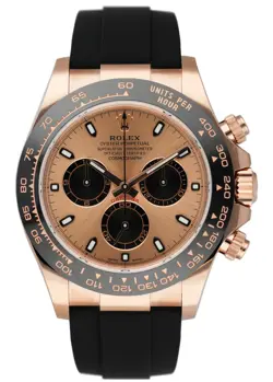ROLEX DAYTONA 116515LN 18K ROSE GOLD PINK DIAL MENS WATCH