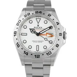 ROLEX EXPLORER II WHITE DIAL STEEL OYSTER WATCH 226570