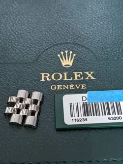 ROLEX 116234 GENUINE REMOVER PIECES 2 SET SOLD WG/SS