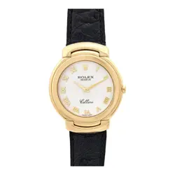 ROLEX 6622 CELLINI NO. N QUARTZ YELLOW GOLD MENS BOYS 【W】