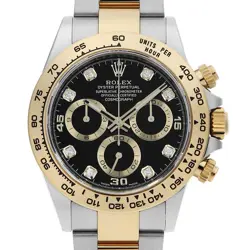 ROLEX COSMOGRAPH DAYTONA 8P DIAMOND GOLD CIRCLE 116503G BLACK RANDOM NUMBER ...