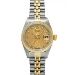 USED ROLEX DATEJUST 69173G CASE SIZE 26×26MM LADIES WATCH #42238