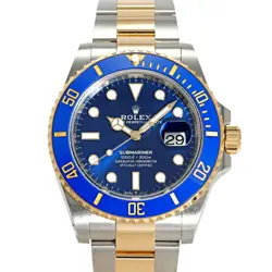 USED ROLEX SUBMARINER DATE 126613LB BLUE MEN'S WATCH #42258