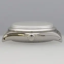 ROLEX OYSTERDATE PRECISION TOP ONLY WHITE DIAL SS HAND-WOUND MEN'S WRIST WATCH