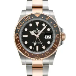 USED ROLEX GMT MASTER II 126711CHNR BLACK CASE SIZE 40×40MM MEN'S WATCH #4138