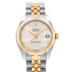 ROLEX DATEJUST 31 178273 FACTORY DIAMOND STEEL YELLOW GOLD LADIES WATCH 2015