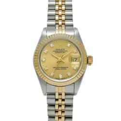 USED ROLEX DATEJUST 69173G CASE SIZE 26×26MM LADIES WATCH #46238
