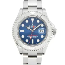 USED ROLEX YACHT MASTER 126622 BLUE CASE SIZE 40×40MM MEN'S WATCH #43368