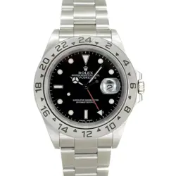 USED ROLEX EXPLORER 2 16570 BLACK CASE SIZE 40.0MM MEN'S WATCH #45928