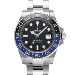 USED ROLEX GMT MASTER II 126710BLNR BLACK CASE SIZE 40×40MM MEN'S WATCH #45398