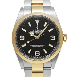 USED ROLEX EXPLORER 1 124273 BLACK CASE SIZE 36MM×36MM MEN'S WATCH #42128
