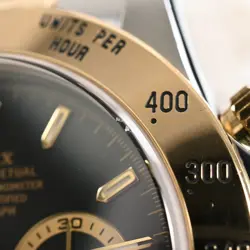 USED ROLEX Daytona 16523 Black Case Size 40mm Men's Watch #41118