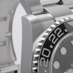 ROLEX GMT MASTER II 126710GRNR BLACK 3 ROW OYSTER BRACELET RANDOM NUMBER SEC...