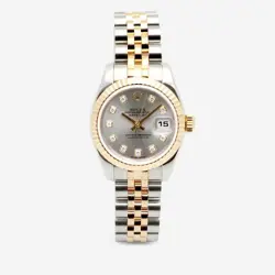 ROLEX COMBINE 179173G JEWELRY WATCH - ORIGINAL TEN-POINT DIA 2007 GUARANTEE