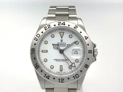 USED ROLEX EXPLORER II 16570 WHITE CASE SIZE 40.0MM MEN'S WATCH #46928