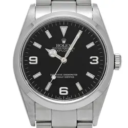 ROLEX EXPLORER 114270 D NUMBER (MANUFACTURED AROUND 2005) MEN'S WATCH G0408
