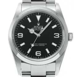 ROLEX EXPLORER 114270 V NUMBER (MANUFACTURED AROUND 2008) MEN'S WATCH G0408