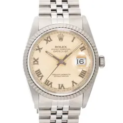 ROLEX DATEJUST 16234 WHITE ROMAN