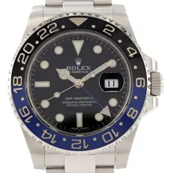 AUTHENTIC ROLEX GMT MASTER 2 116710BLNR SS AUTOMATIC #RANDOM  #270-004-011-4511