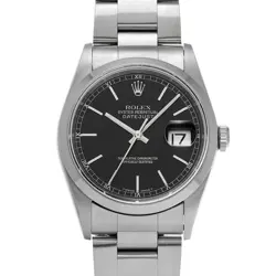 ROLEX DATEJUST 16200 BLACK 663052
