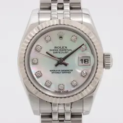 ROLEX DATEJUST 179174NG SS×WG AT SHELL-FACE