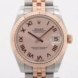 ROLEX DATEJUST 178271 SS×PG AT PINK-FACE 3 EXTRA LINKS