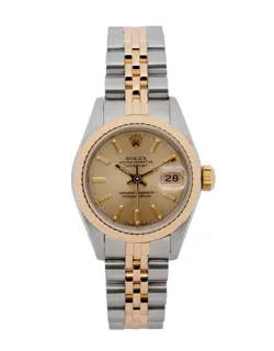 ROLEX DATEJUST 26 / CHAMPAGNE BATON DIAL / 1986/ 69173