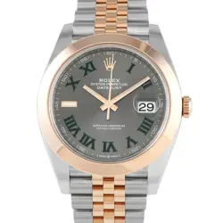 ROLEX DATEJUST 41 WIMBLEDON DIAL TWO-TONE JUBILEE WATCH 126301