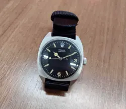 VINTAGE ROLEX TUDOR MILITARY AUTOMATIC WATCH  MODEL HANDS