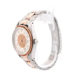 Rolex Oyster Precision 34mm Two-Tone Rose Gold Steel Rare Dial 1978 Watch