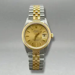 ESTATE ROLEX OYSTER PERPETUAL DATE AUTOMATIC MEN'S WATCH REF#15223