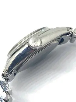 ROLEX OYSTER PRECISION 6411 MANUAL WINDING 10 SERIES SS WRISTWATCH SILVER DIAL